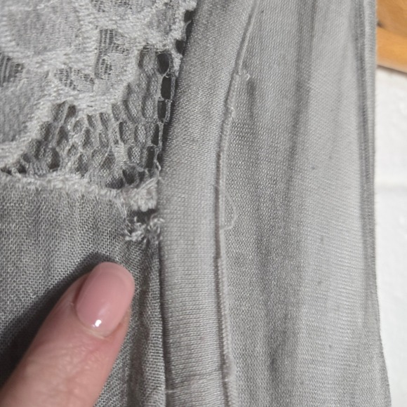 Tempo Paris Small Lace Crochet Lagenlook Artsy Dress Tunic Maximalist Italy Boho - Picture 4 of 9